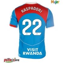 Camiseta Atletico Madrid Giacomo Raspadori #22 Tercera Equipación para mujer 2025-26 manga corta